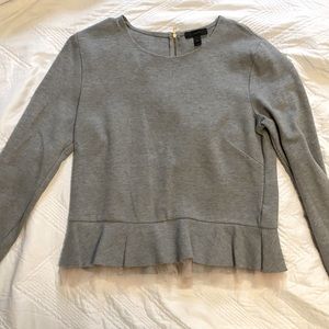 J. Crew Top with Tulle